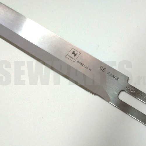 Лезвие прямое 6" повышенной прочности для сабельного раскройного ножа. Производитель StrongH.